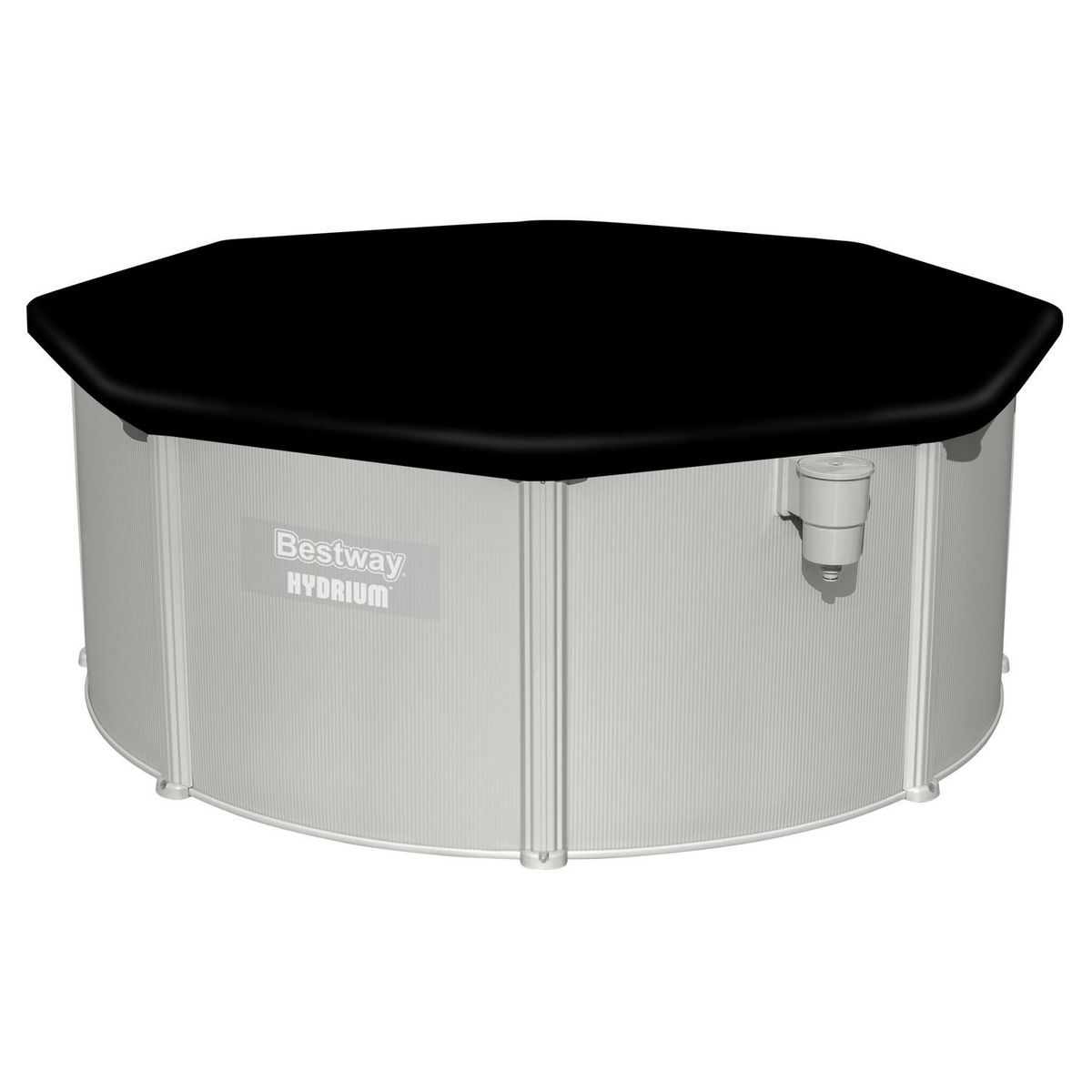 BESTWAY Piscine hors sol acier ronde - 3 x 1,20 m -  HYDRIUM