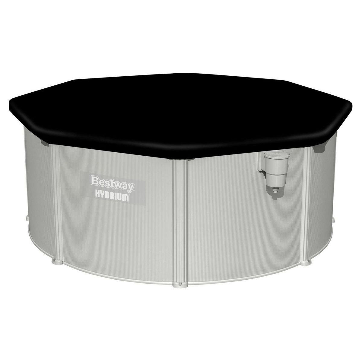 BESTWAY Piscine hors sol acier ronde - 3 x 1,20 m -  HYDRIUM