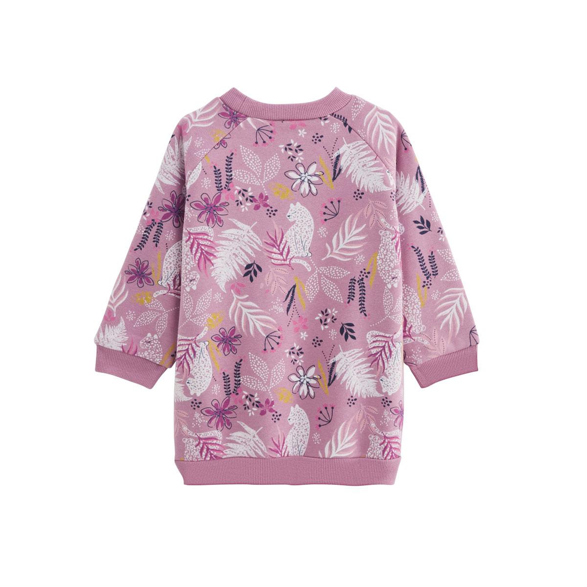 Voir la diapositive 3 : PETIT BEGUIN Robe enfant en molleton louisa