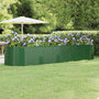 Voir la diapositive 1 : VIDAXL Lit sureleve de jardin Acier enduit de poudre 396x100x68cm Vert