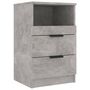 Voir la diapositive 3 : VIDAXL Tables de chevet 2 pcs Gris beton Bois d'ingenierie