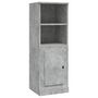Voir la diapositive 2 : VIDAXL Buffet haut gris beton 36x35,5x103,5 cm bois d'ingenierie