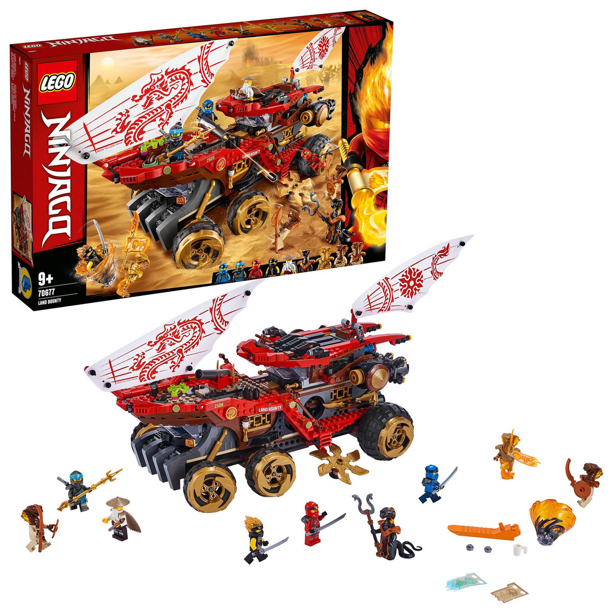 LEGO Ninjago 70677 - Le Q.G des ninjas