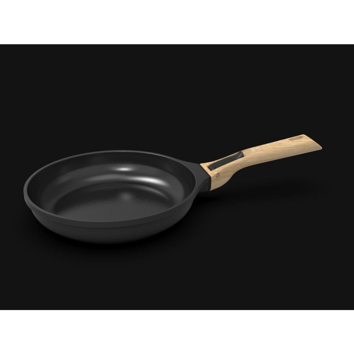 COOKUT Poêle AMOVIBLE 24CM - GRAPHITE