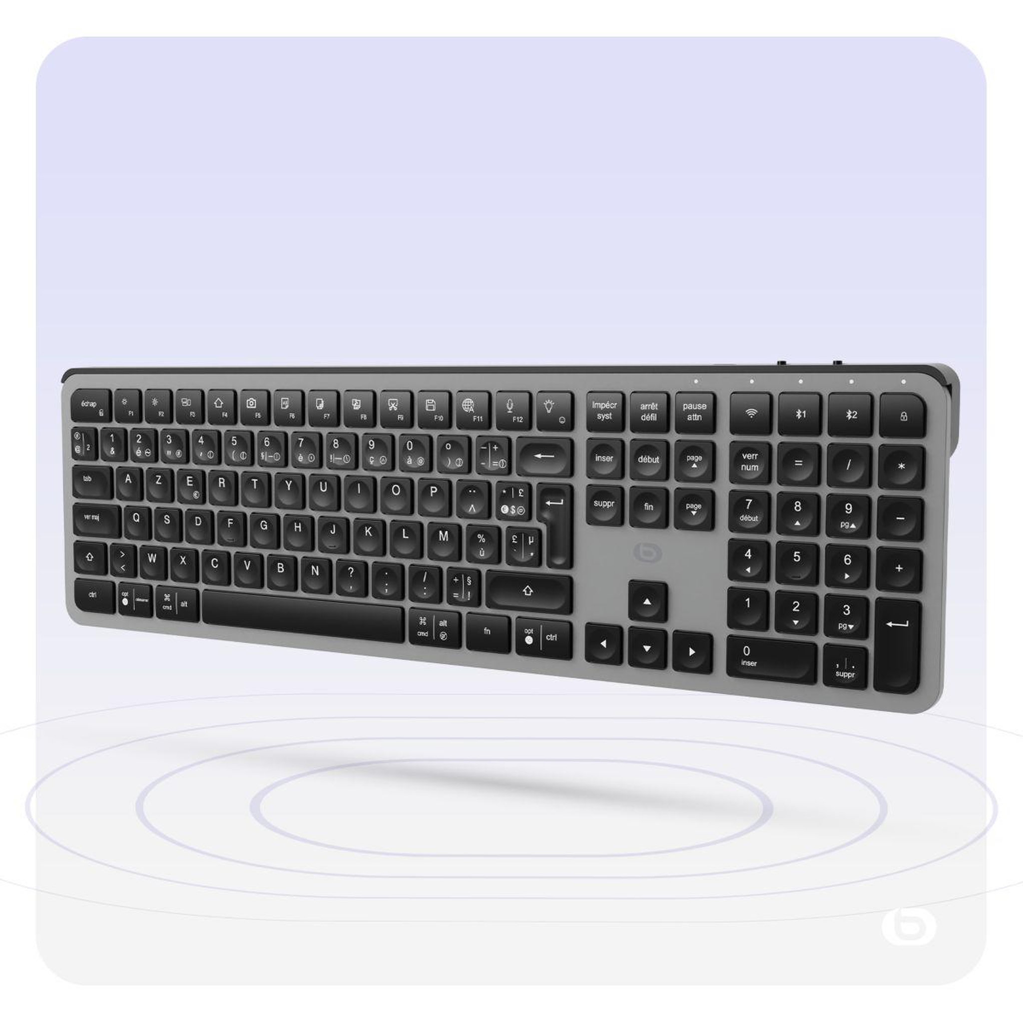 Voir la diapositive 2 : ESSENTIEL B Clavier sans fil SK-12
