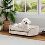 Voir la diapositive 2 : PAWHUT Canapé pour chien, canapé pour animal de compagnie avec coussin amovible et housse lavable, en velours, 66 x 43 x 19,5 cm, beige
