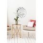 Voir la diapositive 4 : Paris Prix Miroir Mural Design  Fortuna  80cm Argent