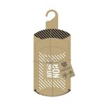 Paris Prix Lot de 3 Boîtes Kraft  Berlingot  18cm Marron