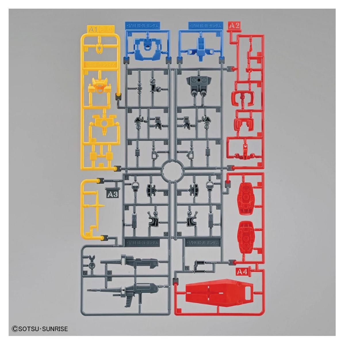 GUNPLA - Gundam RX 78-2 - 13cm