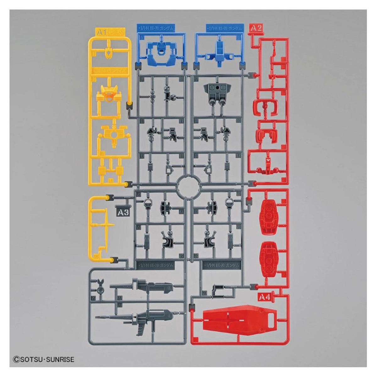 GUNPLA - Gundam RX 78-2 - 13cm