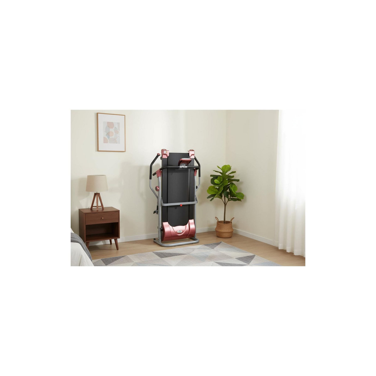 O'Fitness Tapis de course magnétique avec bras 2 en 1 - O'Fitness - Maison/Appartement - Compteur 5 fonctions