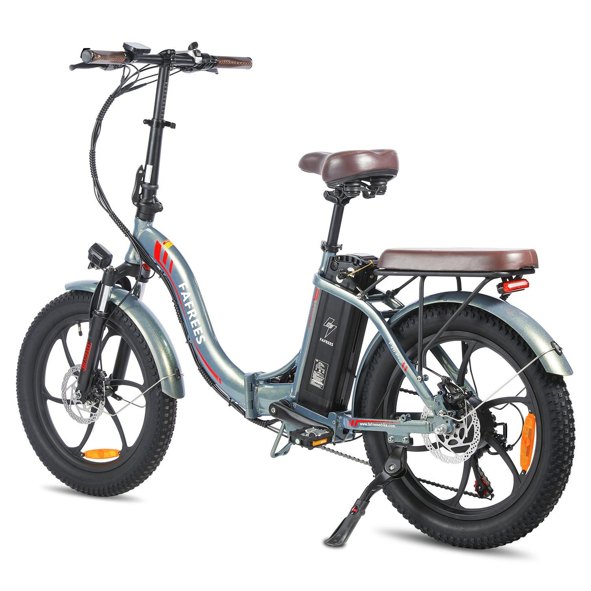 Voir la diapositive 5 : FAFREES Vélo électrique à gros pneus fafrees f20 pro
