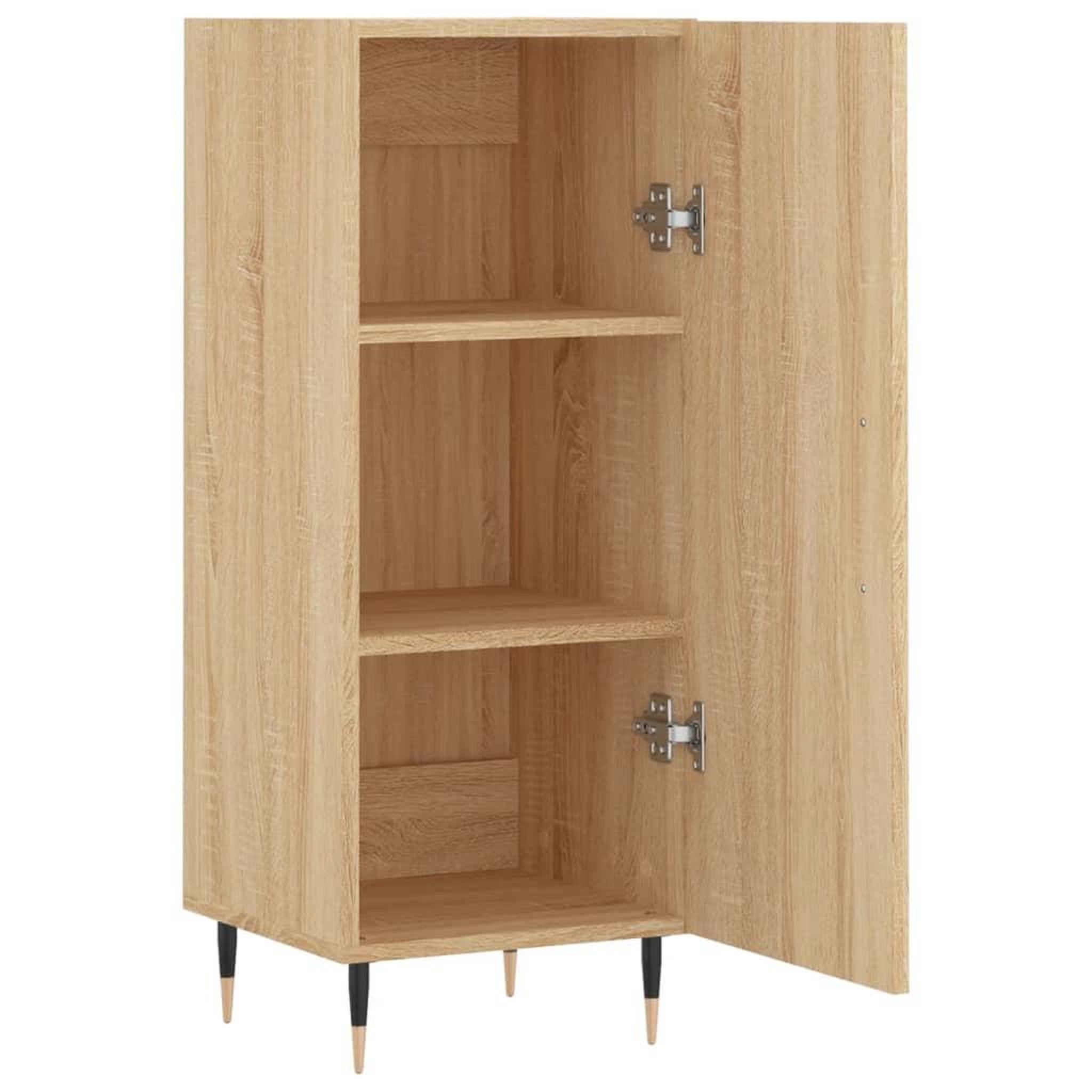 Voir la diapositive 5 : VIDAXL Buffet Chene sonoma 34,5x34x90 cm Bois d'ingenierie
