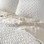 Voir la diapositive 2 : Paris Prix Couvre-Lit & 2 Housses de Coussin  Joana  220x240cm Naturel