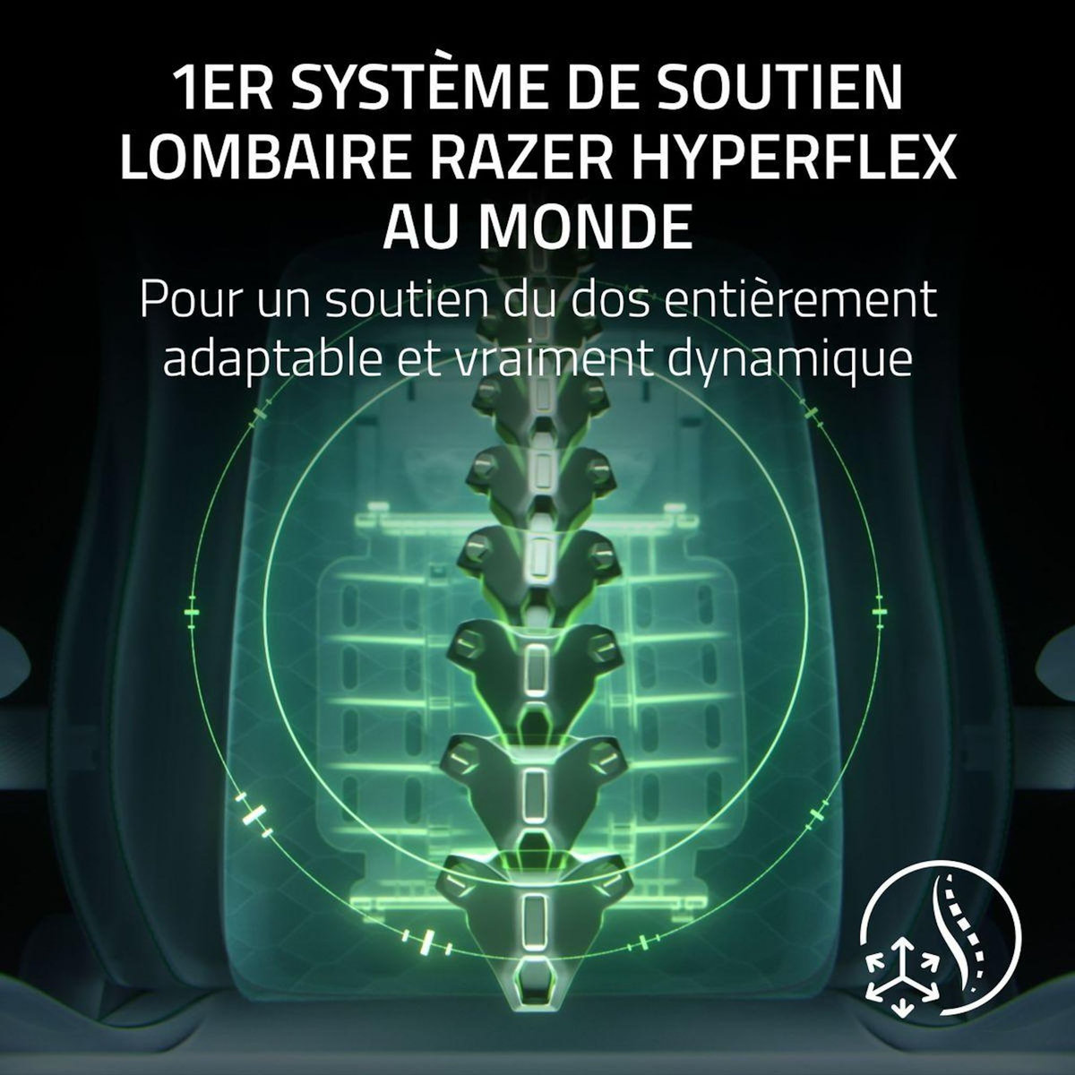 Razer Chaise gaming Iskur V2 NewGen Noir