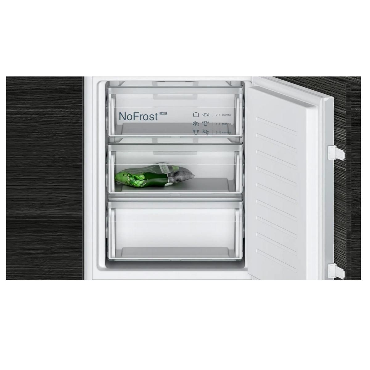 Siemens Réfrigérateur combiné intégrable à glissières 260l blanc - KI86NNSE0