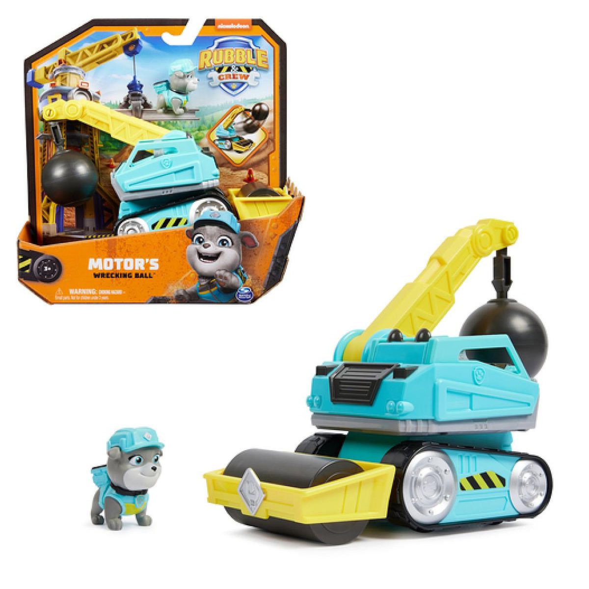 SpinMaster Rubble  and  Compagnie Motor's Wrecking Ball Truck