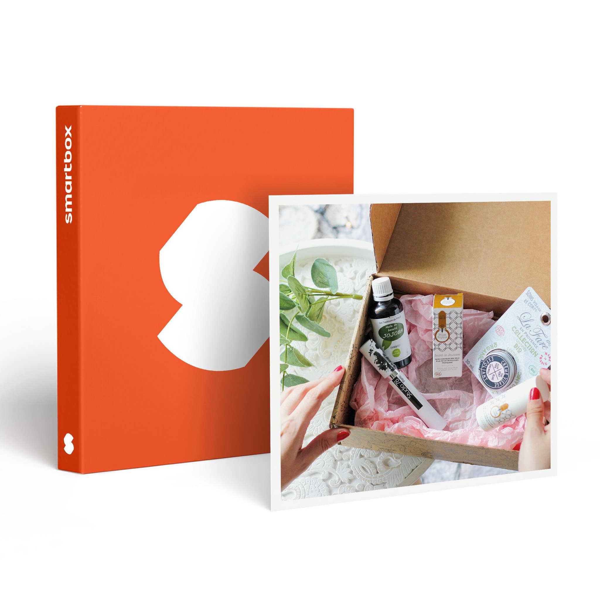 Smartbox Sélection de produits de beauté bios et naturels à recevoir chez soi - coffret cadeau bien-être