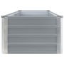 Voir la diapositive 4 : VIDAXL Lit sureleve de jardin Acier galvanise 320x40x45 cm Gris