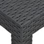 Voir la diapositive 5 : VIDAXL Table de jardin Anthracite 58x58x41 cm PP Rotin