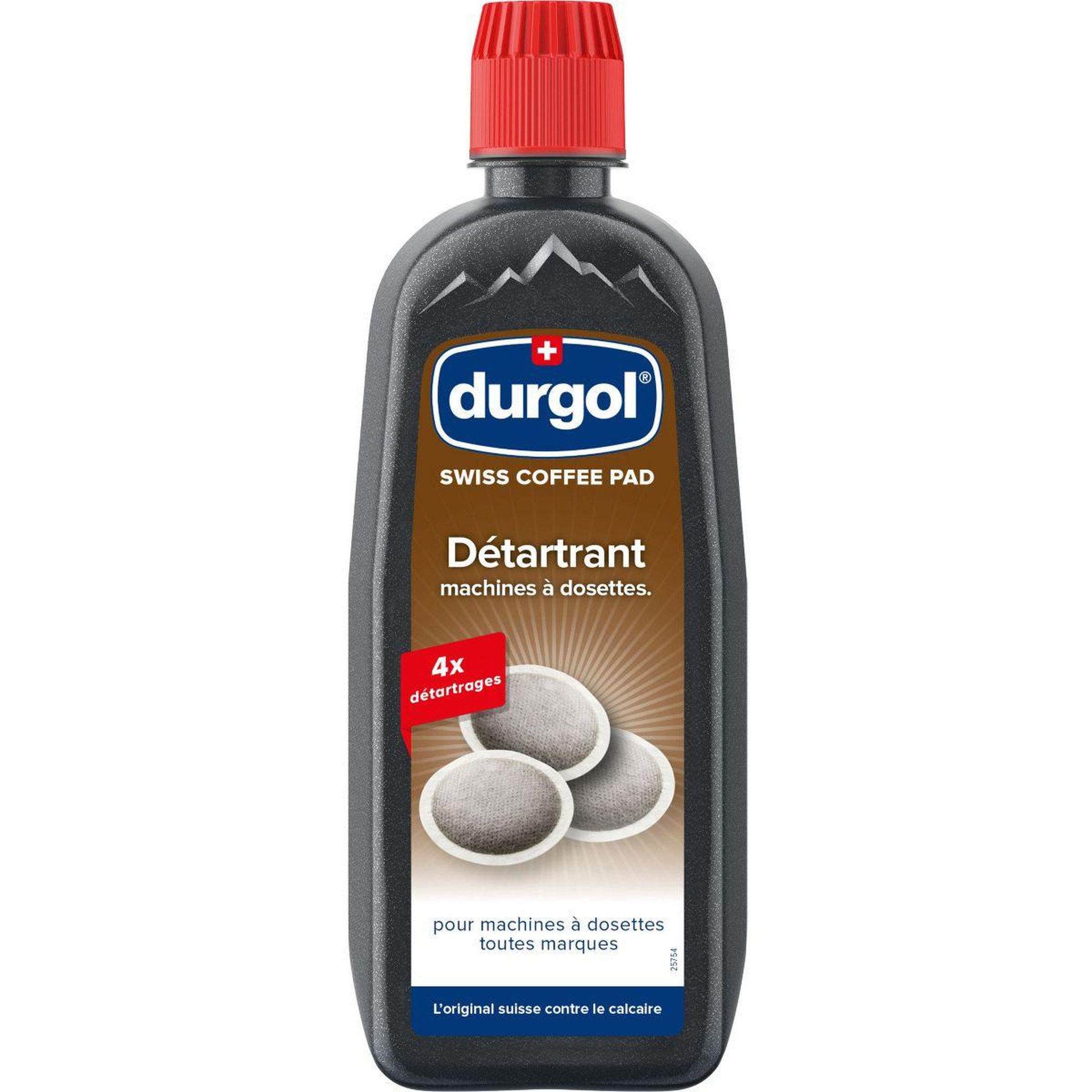 DURGOL Détartrant Swiss Coffee Pad 500 ml