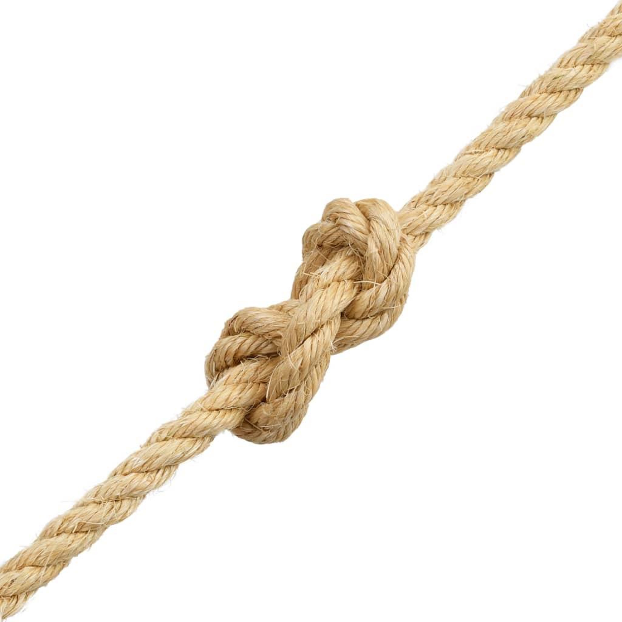 Voir la diapositive 2 : VIDAXL Corde 100 % en sisal 14 mm 50 m