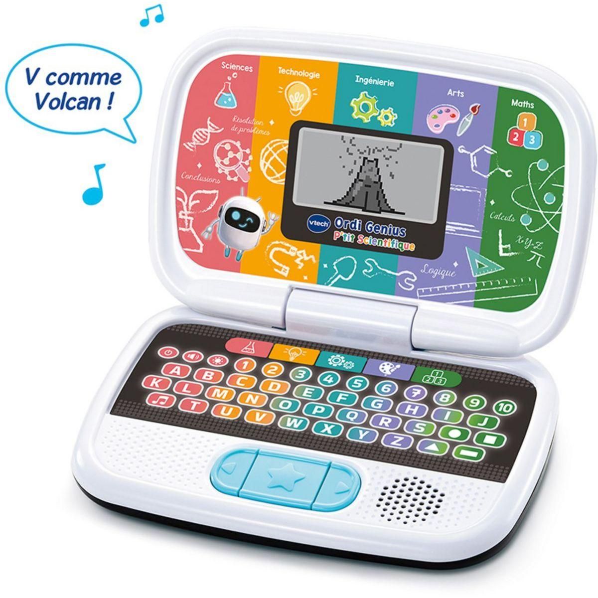 VTECH Ordinateur enfant Ordi Genius P'tit scientifique