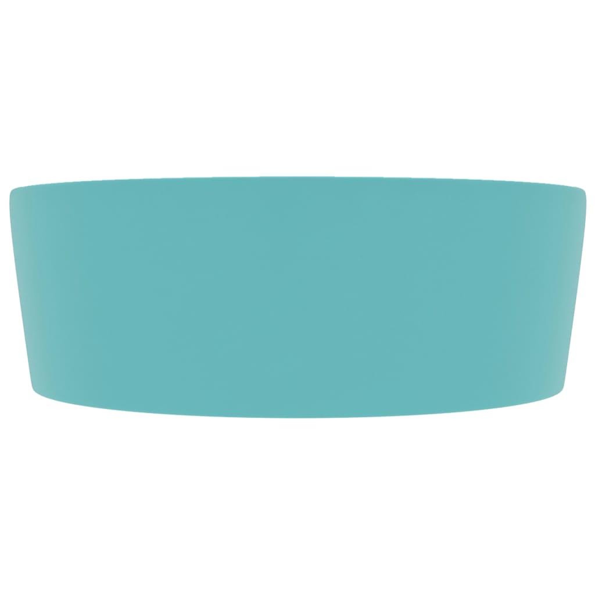 Voir la diapositive 4 : VIDAXL Lavabo de luxe avec trop-plein Vert clair mat 36x13cm Ceramique