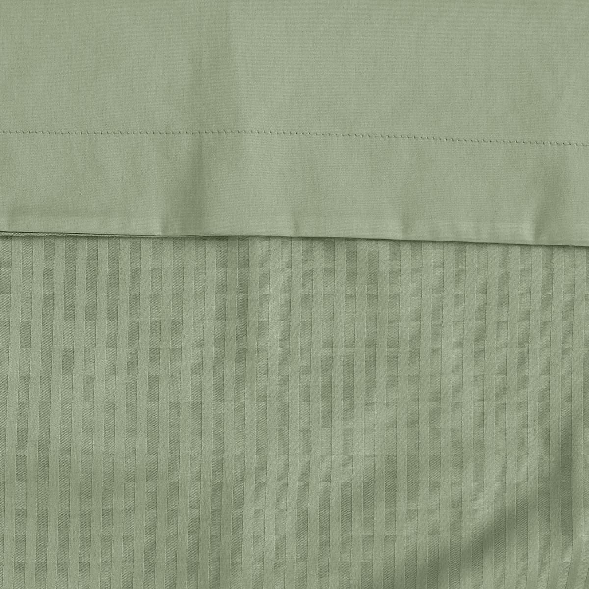 Sensei Maison Parure housse de couette rayée satin + 2 taies 50x70 cm VERSALUXE