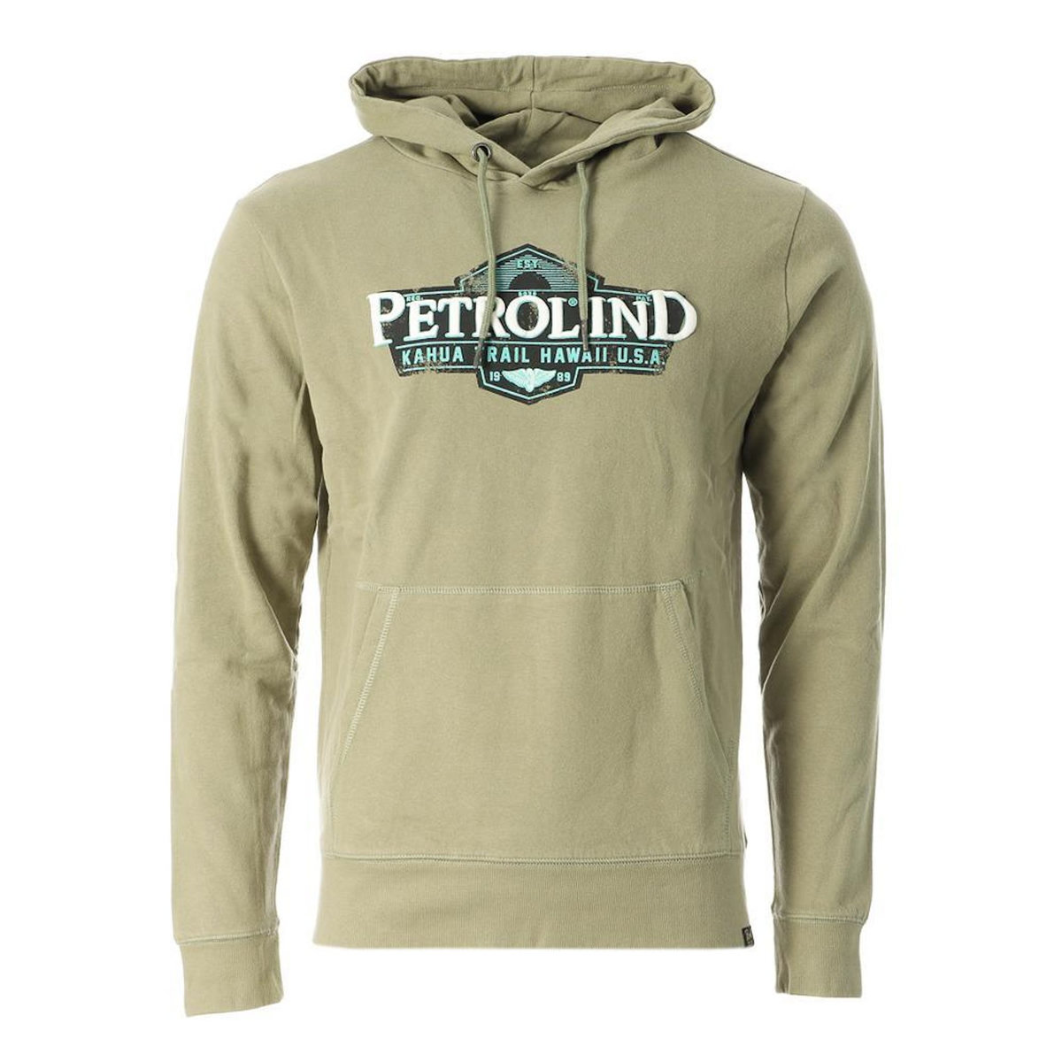 Petrol Industries Sweat à Capuche Kaki Homme Petrol Industries Hooded 1040