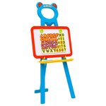 VIDAXL Chevalet 2 en 1 pour enfants avec tableau noir et tableau blanc