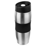 ATMOSPHERA Mug isolant - Metal - Noir