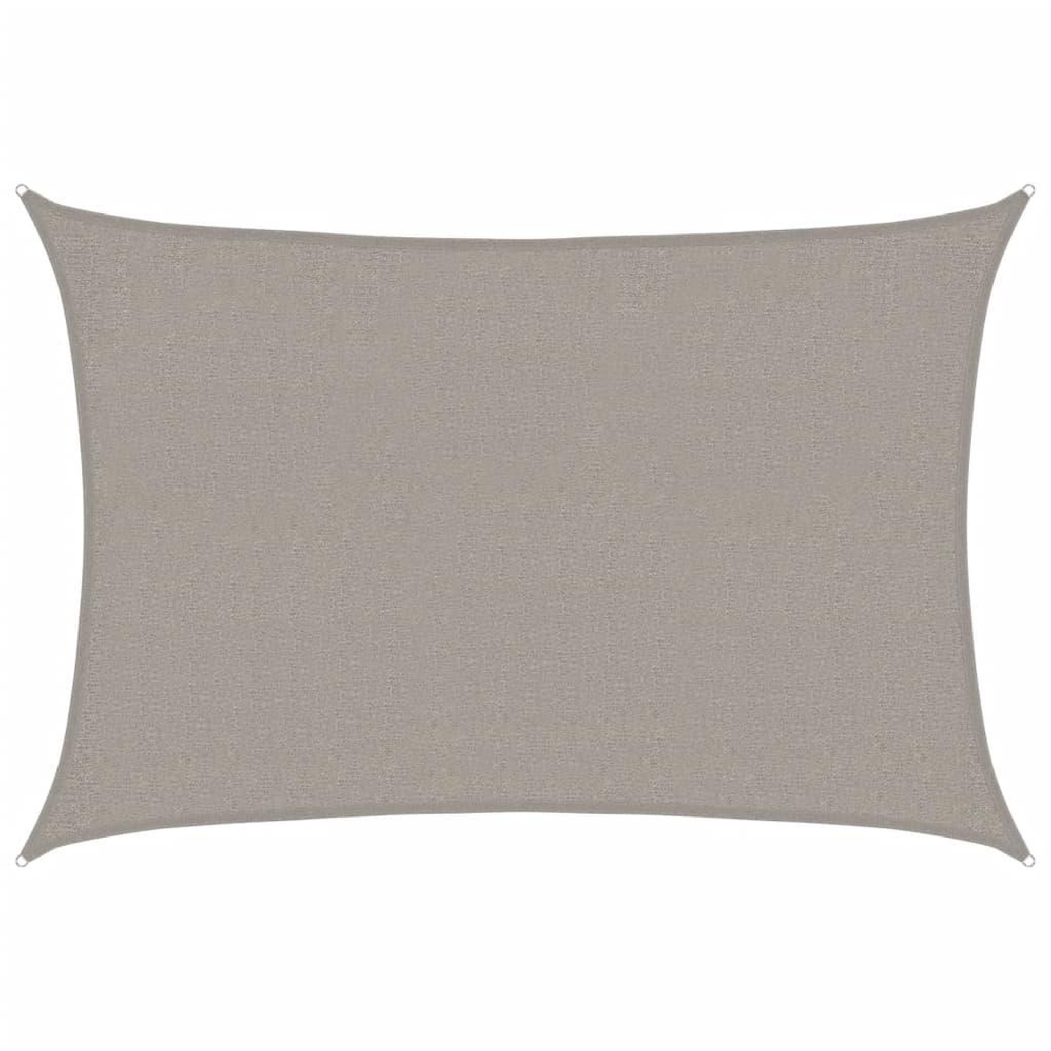 Voir la diapositive 2 : VIDAXL Voile d'ombrage 160 g/m² rectangulaire gris clair 2x3 m PEHD