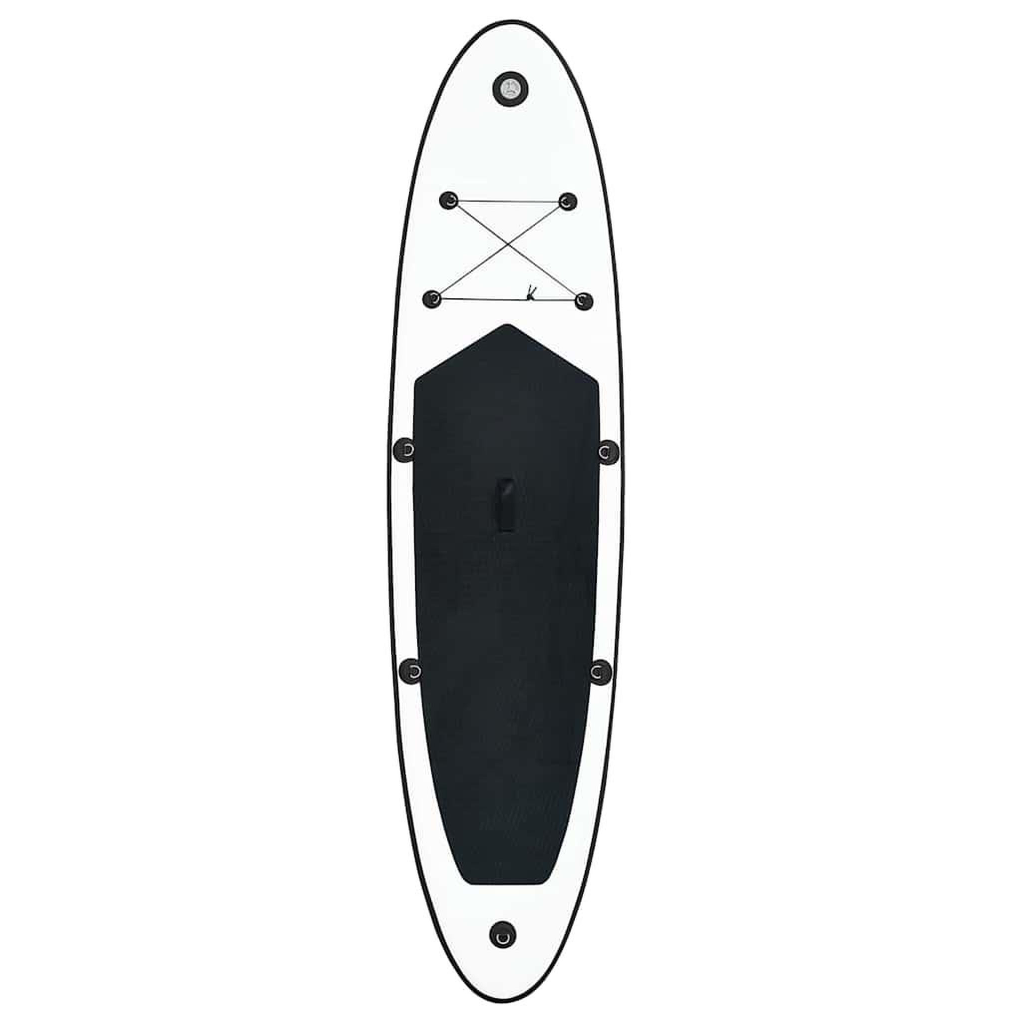 Voir la diapositive 6 : VIDAXL Ensemble de planches SUP gonflables Noir et blanc