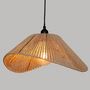 Voir la diapositive 4 : ATMOSPHERA Lampe Suspension Design  Myha  45cm Beige