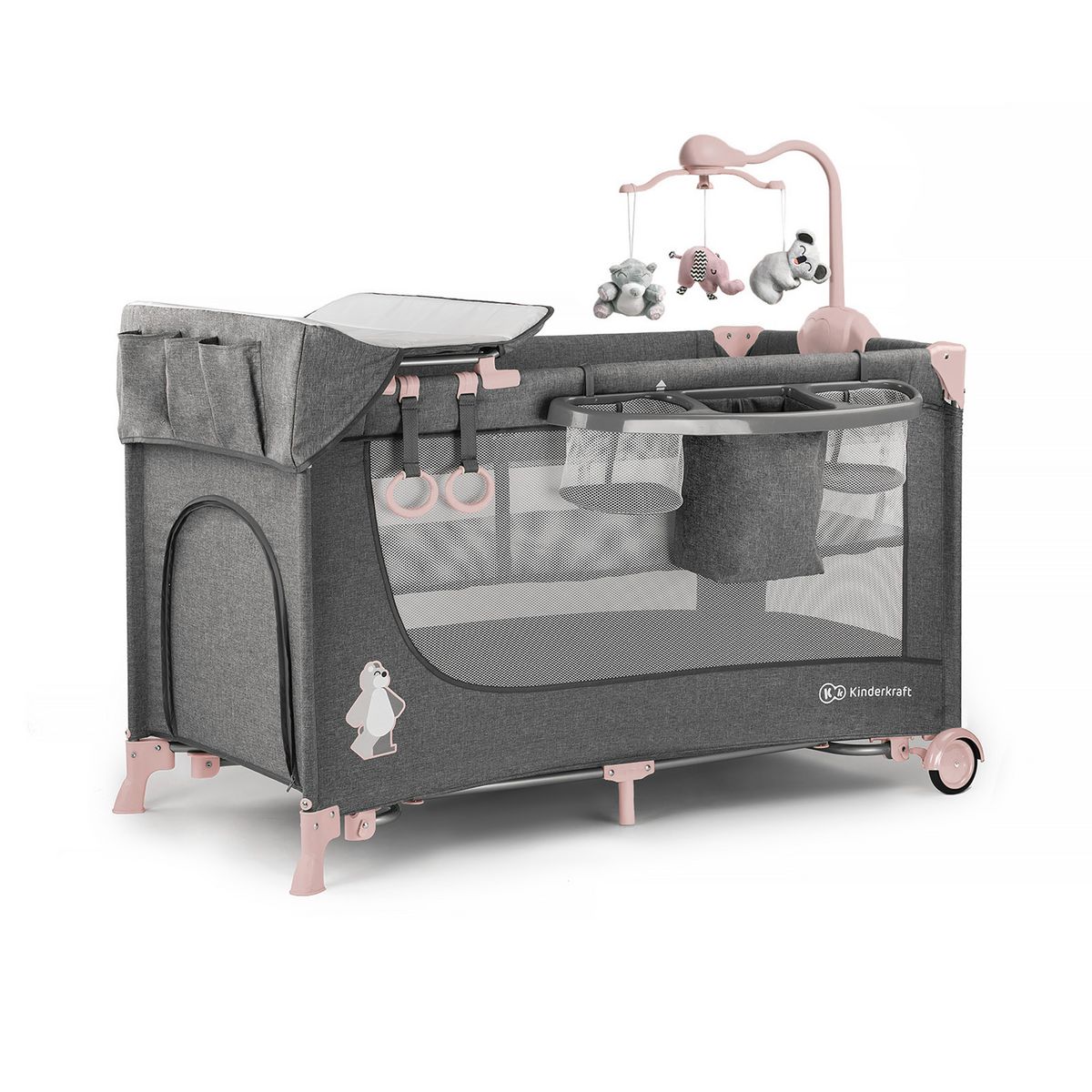 KINDERKRAFT Lit parapluie avec accessoires Joy