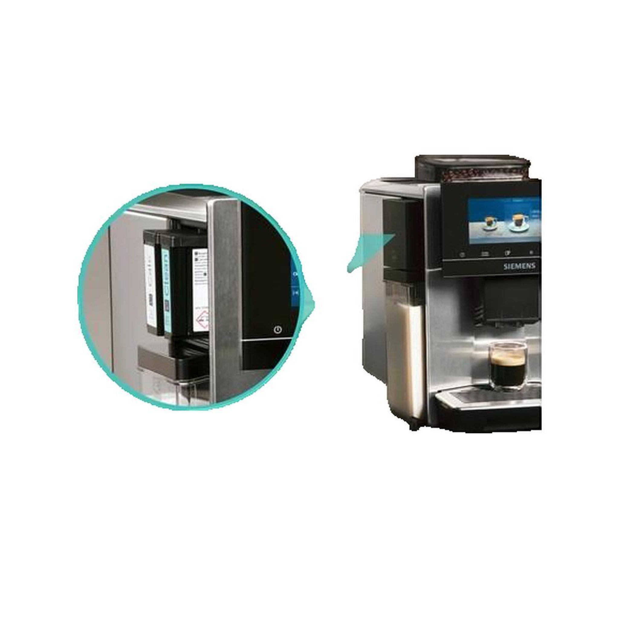Voir la diapositive 3 : Siemens Machine à café Siemens EQ.900 TQ903DZ3 Superautomatique noir