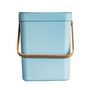 Voir la diapositive 1 : Kitchen move Poubelle de table BODEN Bleu Plastique 5L