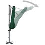 Voir la diapositive 4 : VIDAXL Parasol de jardin avec base portable vert