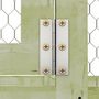 Voir la diapositive 4 : VIDAXL Poulailler 1,5x9x1,5 m Pinede impregnee