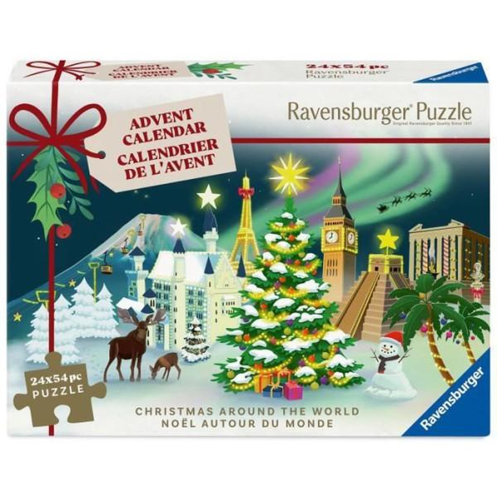 RAVENSBURGER Calendrier de l'avent puzzle 2025