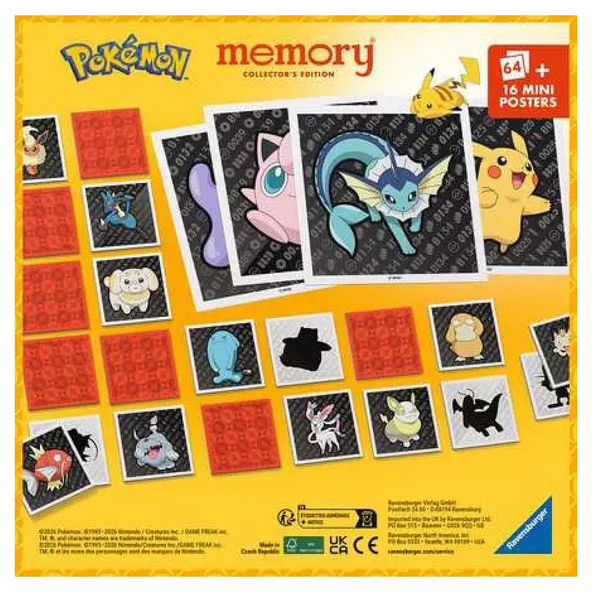 Voir la diapositive 2 : RAVENSBURGER 024954 jeu de société Collector's memory® Pokémon
