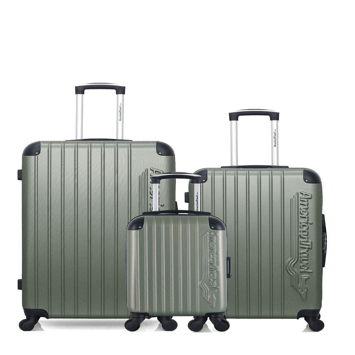 AMERICAN TRAVEL AMERICAN TRAVEL - LOT DE 3 - Valises grand format, weekend et cabine XXS BUDAPEST