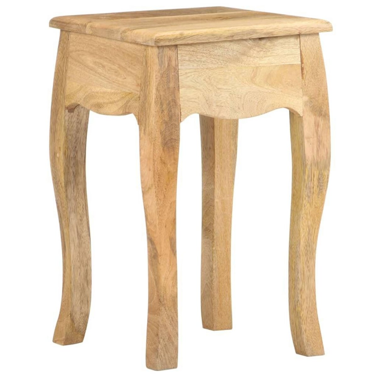VIDAXL Table de chevet 28x28x46 cm Bois de manguier massif