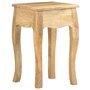 Voir la diapositive 4 : VIDAXL Table de chevet 28x28x46 cm Bois de manguier massif