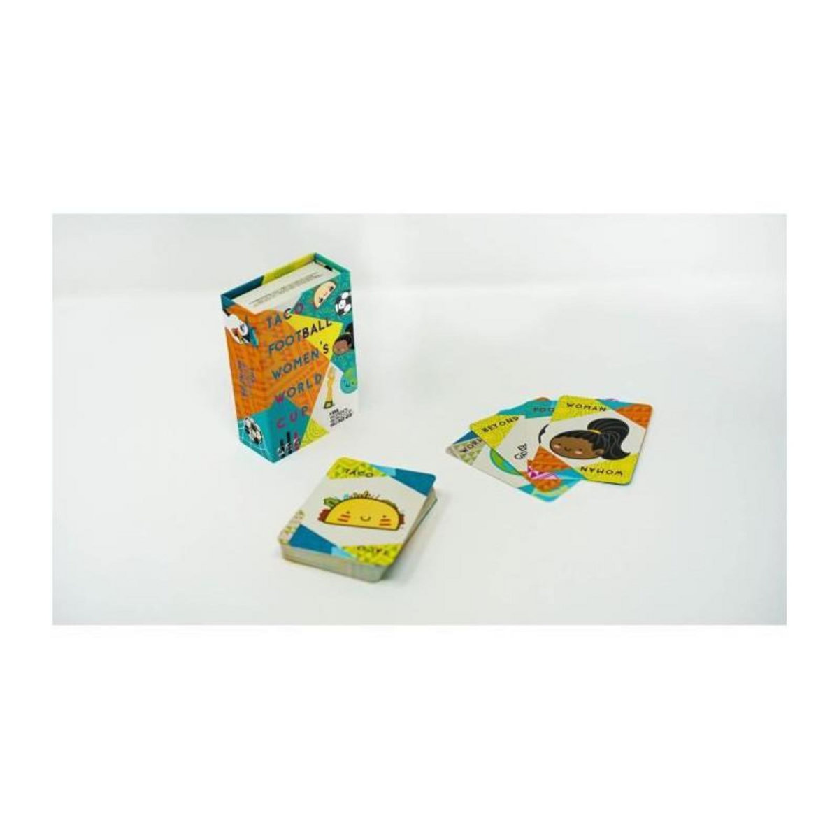 BLACKROCK Taco Football Women's World Cup - Jeu d'ambiance - BLUE ORANGE - Rapidité et observation - Des 8 ans