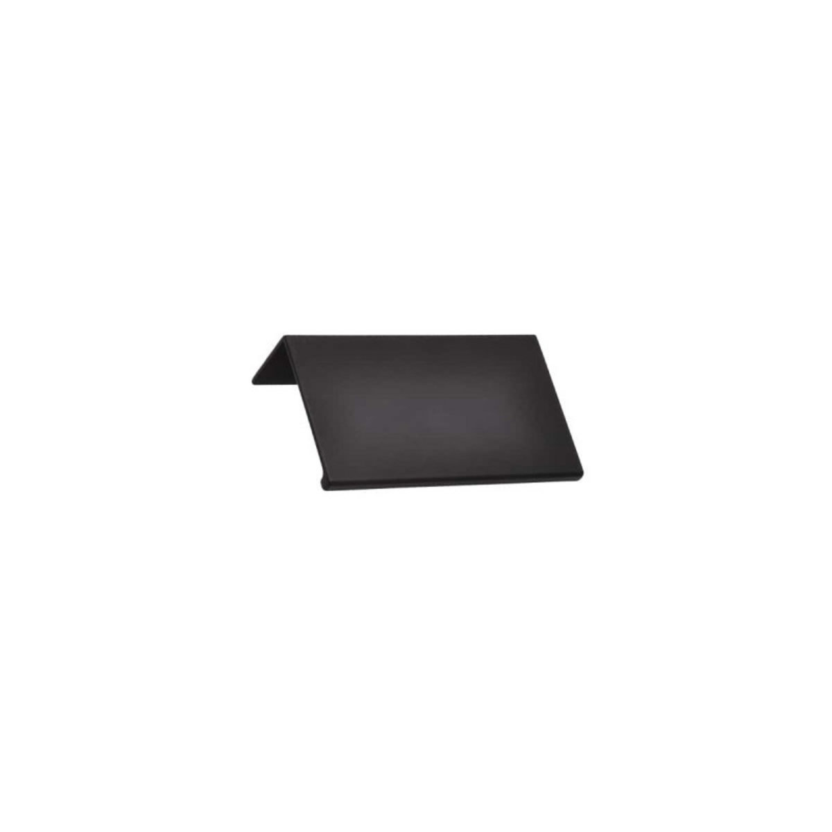  Poignée pour meuble SIRO Aluminium - 140 x 86 mm - Noir mat