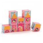 Djeco 10 cubes chateau de princesse