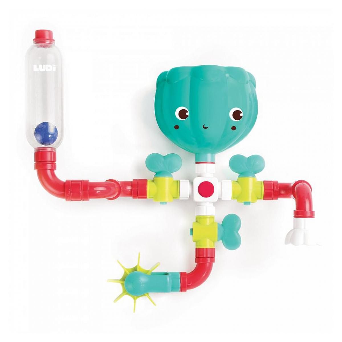 LUDI Pieuvre circuit de jeux de bain