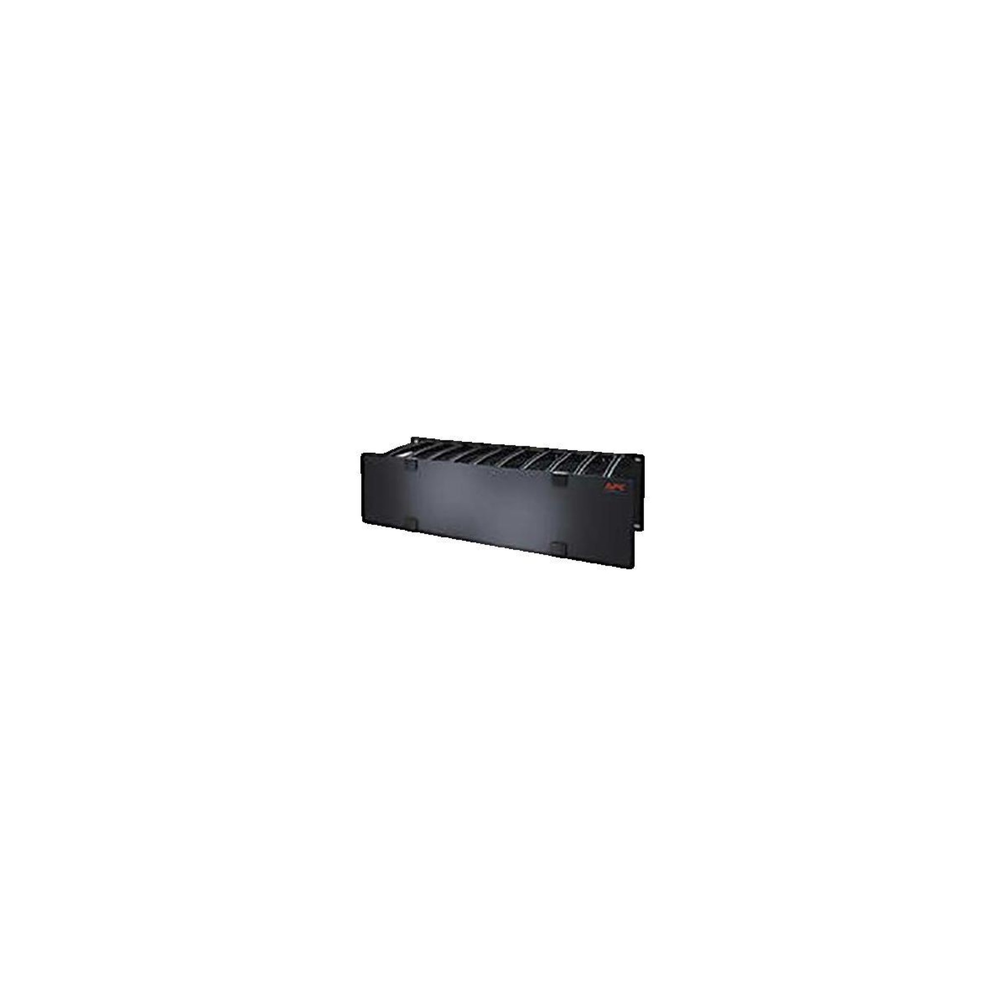 Voir la diapositive 3 : APC Gestionnaire de câbles horizontal APC 3U noir